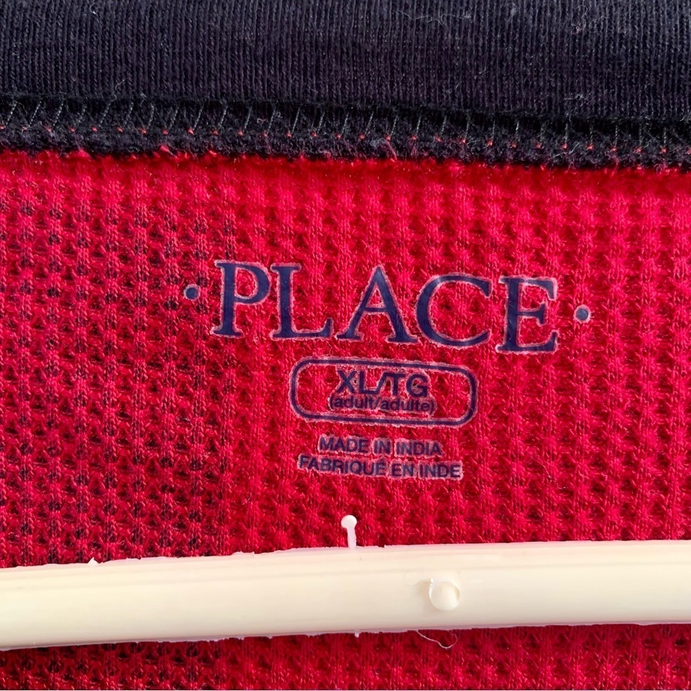 The Children's Place Buffalo Plaid adult unisex pajama set Men's XL Women's 1X - Picture 7 of 8
